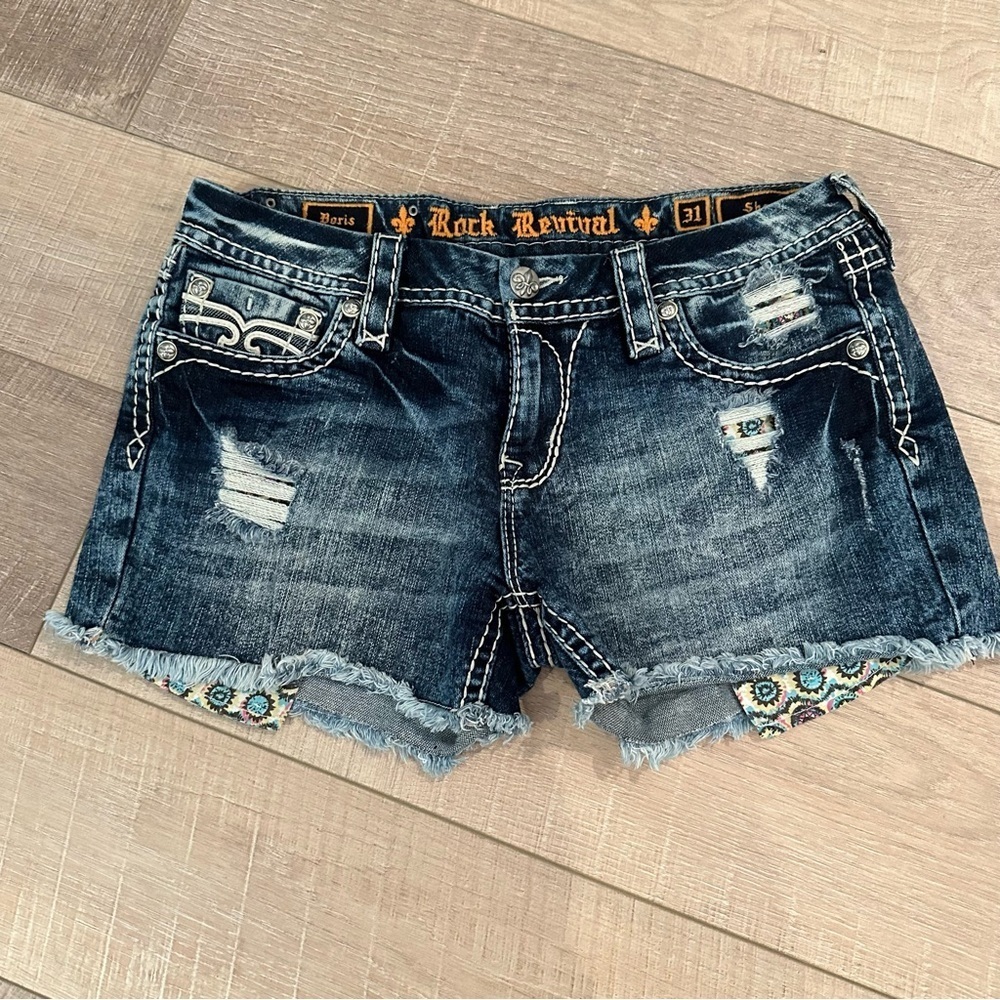 ABERCROMBIE AND FITCH WOMENS 4” DENIM MOM SHORTS NWT CURVE LOVE 35/20 - Picture 6 of 7